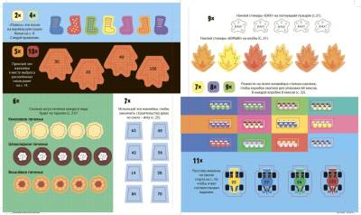 Купить книгу Интерактивная таблица умножения с наклейками в интернет-магазине Букваешка